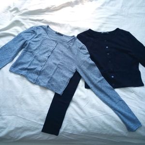(SOLD!) 2 Zara Cropped Cardigan Bundle